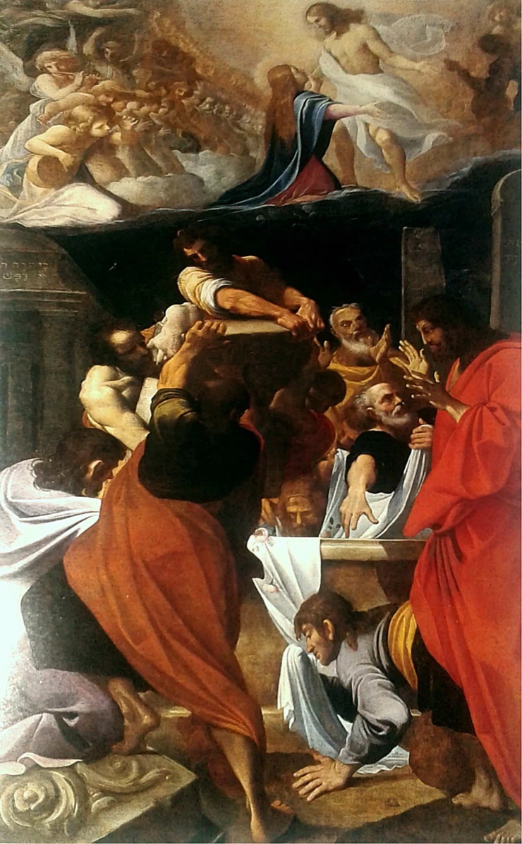 Gli apostoli al sepolcro della Vergine - Chiesa del Corpus Domini, Bologna